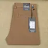 Calça Casual Masculina de Algodão Viscose Modal Stretch para Outono e Inverno, Corte Reto, Slim Fit, Cintura Média, Macia, Quente, Grossa, Nova Chegada