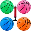 Pelota Inflable de PVC en Stock, Baloncesto de Goma para Niños, Deportes al Aire Libre para Jardín de Infancia, Duradero para Jugar y Patear
