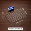 Rejilla de Acero Inoxidable 304, Malla de Acero de Grado Alimenticio, Malla Rectangular para Barbacoa, Rejilla para Hornear y Enfriar con Patas en Forma de V, Malla para Separar Aceite, Malla de Drenaje