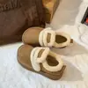 Botas de Neve Casuais Quentes de Veludo Grosso Transfronteiriças com Solado Grosso, Novo Estilo, Confortáveis, Versáteis, Botas de Algodão Antiderrapantes