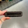Pinza Lateral Brillante de Pedrería Estilo Coreano Pinza para Flequillo Simple Versátil Pinza para el Cabello de la Frente Nuevo Accesorio para el Cabello 2026