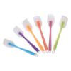 Suministro Listo de Fábrica Color Macarrón Silicona Semitransparente Raspador Raspador de Silicona Transparente Fácil de Limpiar Herramientas para Hornear