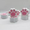 Esponja de EVA limpadora gatinho fofo garra espelho do banheiro espuma de limpeza absorção espelho desengordurante mágico