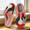 Chinelos de Algodão para Comércio Exterior para Homens e Mulheres, Chinelos de Casa com Estampa de Animal Cartoon Fofo, Chinelo Cruzado Pod Transfronteiriço Jit Peça Única Dropshipping