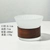 Taza de Café Creativa de Alta Gama con Patrón Vertical de Color Degradado para Colgar de la Oreja, Taza para Bebidas Frías, Taza para Malteada Helado, Vaso para Beber Doméstico
