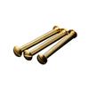 Remaches de Cabeza Cruzada Galvanizados de Acero al Carbono, Tuercas de Seguridad, Tornillos de Acoplamiento para Álbum de Recetas, Remaches
