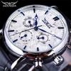 Jaragar348 Reloj Mecánico para Hombre Moda Casual Hueco Automático Mecánico Producto Nuevo