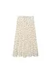 Conjunto de Vestido de Lunares Transfronterizo para Mujer Marca Z Aliexpress Europeo y Americano Ins Midi Lazo Popular Top y Falda Za