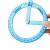Demostrador de Protractor de Ángulo de Actividad Grande de 360 grados Materiales de Operación de Ángulos Matemáticas de Escuela Primaria Comprensión Preliminar de Ángulos Materiales Didácticos