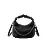 Bolso de Mano Transfronterizo para Mujer 2024 Nueva Moda Combinable Bolso Bandolera para Mujer Nicho Bolso Dumpling Elegante Bolso de Hombro