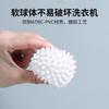 Pelota de Limpieza para Lavandería, Anti-enredo, Anti-rayaduras, Pelota de Limpieza con Rodillo, Pelota de Limpieza Mágica, Pelota de Secado Rápido