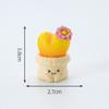 Planta Cacto Carnuda de Simulação com Expressão Criativa Fofa em Vaso Decorações DIY Acessórios de Sacola Surpresa Micro Paisagem Pequenos Enfeites