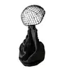 Touca de Dormir Transfronteiriça da Amazon, Touca para Cabelo, Touca de Rede, Rede para Cabelo, Touca de Dormir com Borda de Renda de Peixe, Touca para Cachear Cabelo, Touca de Dormir de Crochê para Cabelo