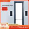 Porta de liga de alumínio impermeável dupla porta de vidro temperado minimalista banheiro porta balanço cozinha banheiro porta quarto atacado