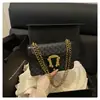 Bolsos Bolsos Retro de Gama Alta para Mujer Bolso de Hombro Elegante Versátil con Cadena 2025 Nuevo Bolso de Hombro Cruzado Estilo Coreano