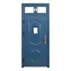 Fornecimento Direto da Fábrica de Porta de Aço Lisa para Porta de Sala de Aula, Porta Fixa Dupla para Dormitório Escolar, Porta para Sala de Escritório de Jardim de Infância