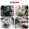 Mesa de té para máquina de Mahjong soporte para taza de té sala de ajedrez soporte especial para taza de agua mesa estante multifunción para el hogar para taza de té