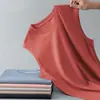 Chal de Color Sólido Top Deportivo para Hombre Entrenamiento Verano Ligero Deportivo Sin Mangas Camiseta Sin Mangas Camiseta Interior Sin Mangas para Hombre