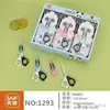 Tijeras de oficina al por mayor en stock, tijeras para cortar papel DIY para estudiantes, tijeras de acero inoxidable para cocina doméstica, tijeras para manualidades infantiles