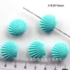 Concha Sintética de Vieira Prensada en Polvo Grande, Mediana y Pequeña Cuentas Sueltas para Joyería Accesorios Multicolor Opcional DIY Cuentas Hechas a Mano
