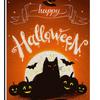 Bandeira de Jardim de Abóbora de Halloween Transfronteiriça com Impressão Dupla Face Decoração de Feriado para Jardim e Pátio Bandeira de Boas-Vindas para Casa
