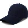 Boné de Beisebol Peludo Azul Sólido de Seis Peças com Logotipo para Homens e Mulheres Proteção Solar Boné com Aba Viagem em Equipe Chapéu de Trabalho
