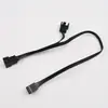 Cable de Extensión Ph2.0-4P 1 a 2 Divisor de 4 Pines 5V Argb para Arnés de Cableado de Ventilador RGB de Gabinete