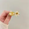 Presilha de Cabelo de Alto Padrão Coreana para Mulheres Presilha de Lã Estilo Retrô Outono Inverno Presilha para Franja Presilha Fofa de Coração Acessórios de Cabelo Adorno de Cabeça