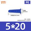 Tubo de Expansión de Plástico Tapón de Goma Cónico 6mm Múltiples Especificaciones Tubo de Expansión de Plástico Ecológico Tubo de Expansión de Pared Sólida Ch6020