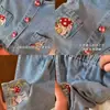 Conjunto de Dos Piezas de Mezclilla para Niñas Timo, Moderno y Elegante, Nuevo Conjunto de Primavera 2026 para Niñas Pequeñas, Lindo para Salidas