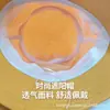 Sombrero de Pescador de Color Sólido con Protección Solar para Mujer, Sombrero de Cubo de Algodón Puro, Sombrero de Sol Casual para Viajes al Trabajo, Viajes al Aire Libre y Deportes