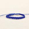 Diseño de Moda Colorido Algodón y Lino Impermeable Pulsera Tejida a Mano Simple Pareja Artístico Estilo Bosque Regalo