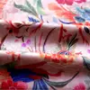 Estilo Chino Nuevo Estilo Chino Flor de Fénix Rojo Chaleco Suave Vestido Jacquard Moda Botón Frontal Tela Cheongsam