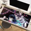 Demon Slayer Raton Pirata Almohadilla para Teclado Venta al por Mayor Grande Engrosada Antideslizante Almohadilla de Escritorio Naruto Bola de Dragón Popular Almohadilla Grande para Ratón