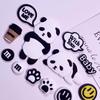 Pantuflas Panda de Pegamento Suave Accesorios Hebilla para Zapato Dibujos Animados Zapatos con Agujeros Flor para Zapato de PVC Gota de Plástico Zapatos de Playa Accesorios Decoración para Zapatos DIY