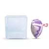Algodón de maquillaje flocado tipo gota de agua sin látex mini huevo de maquillaje huevo de belleza mini corte oblicuo traje de esponja para polvos tipo calabaza