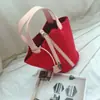2025 Nuevo Bolso Balde Europeo y Americano con Cierre Bolso de Mano Bolso para Mujer Gran Capacidad de un Solo Hombro Cruzado de Pu