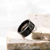Tendencias Transfronterizas Joyería de Acero Inoxidable Shenzhen Xujia Anillos de Pareja que No se Desvanecen Anillos de Acero de Titanio que No se Desvanecen