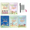 Novo produto de comércio exterior em estoque: Livro de prática de caligrafia em espanhol para crianças com sulcos para escrever, disponível na Amazon