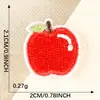 Fabricante Coreano de Waappe Em Estoque Patches de Bordado de Comida de Desenho Animado Acessórios de Roupa DIY Patches Decorativos Termocolantes Patches de Tecido