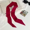 Pañuelo para la cabeza, Goma para el pelo, Cinta caqui, Cuerda para el pelo, Cinta diagonal de color sólido, Pañuelo largo de seda, Pañuelo para el cuello, Cinturón multiusos
