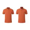 Camisa polo personalizada para trabalho, piquet de algodão Sorona espesso 260g, camiseta de manga curta com gola, camisa promocional masculina