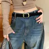 Cinturón Vintage de Ante Melard para Mujer, Accesorio de Nicho Estilo Americano para Vestidos y Jeans, Cinturón Personalizado de Moda