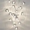 [Personalizado] Candelabro Dúplex, Luz Personalizada para Comedor de Villa Estilo Nórdico, Candelabro Simple Moderno para Escaleras