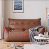 Sofá perezoso para dos personas, adecuado para el hogar y el dormitorio, tatami puf, hecho de tela tecnológica, impermeable y resistente a los arañazos de gatos, adecuado para espacios pequeños, sofá de suelo