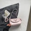 Bolsa de Poá com Laço para Mulheres, Nova Tendência de Moda 2026 Versátil Bolsa de Ombro/Axila, Bolsa Pequena Quadrada Transversal de Verão