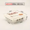 Caja de Embalaje Desechable para Arroz Caja de Almuerzo de Papel Biodegradable para Llevar Caja de Almuerzo Rollo de Arroz para Barbacoa Comercial
