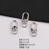 Aleación de zinc K blanca colección de llaveros multiestilo DIY hecho a mano casero colgante para coche hebilla de conexión para equipaje pequeños accesorios