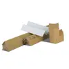 Protector de Esquina de Cartón Protector de Esquina de Papel en Forma de L 40*40 Esquina Recta Protector de Esquina para Embalaje de Muebles Papel Kraft Endurecido Fábrica