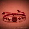 Pulseira Autêntica de Fivela de Segurança de Cinábrio Real para Homens, Pulseira de Areia Dourada Roxa de Mineral Cru Natural para Mulheres, Pulseira Trançada do Ano do Zodíaco para Homens e Mulheres